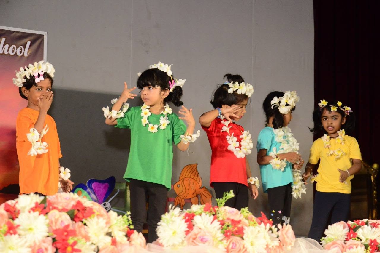 Students celebrating Language Day 2025