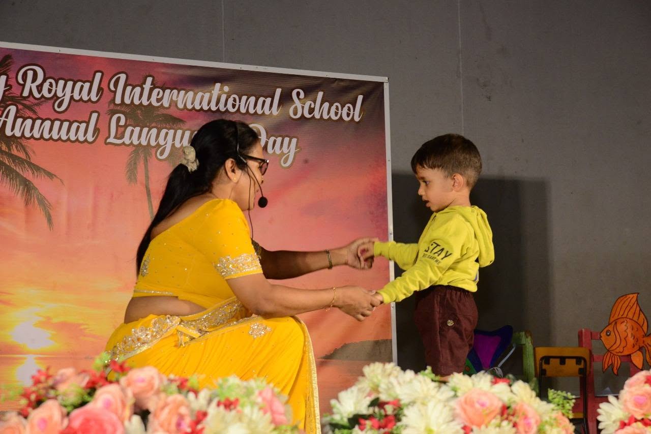Children taking part in Language Day 2025